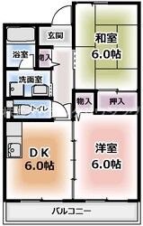 コートレックスの物件間取画像